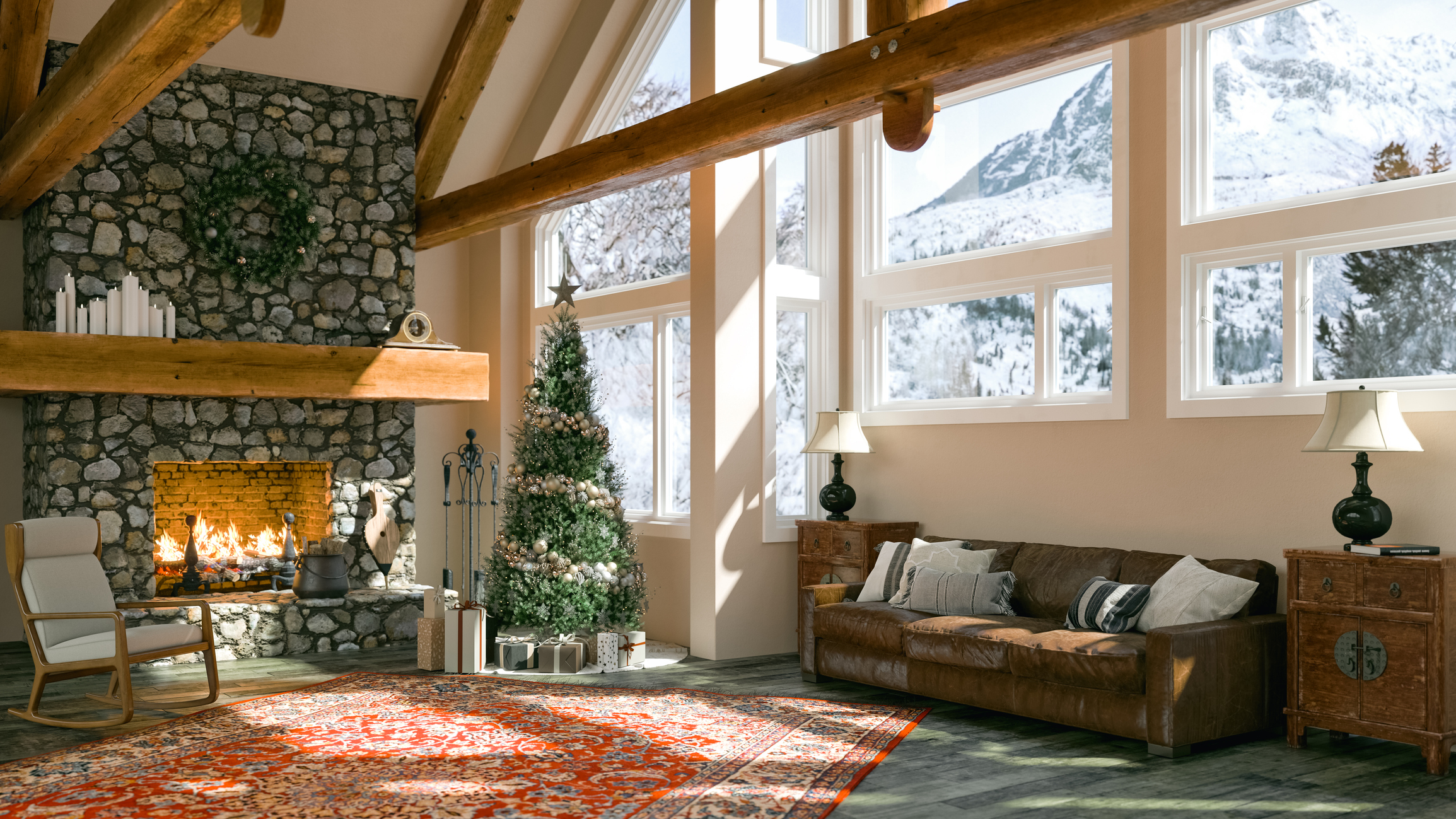 New Year Celebration At Chalet